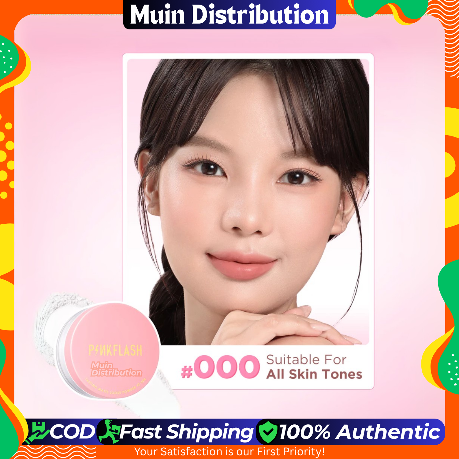 Picture of PinkFlash (Loose Powder) Long Lasting Oil Control Matte Loose powder