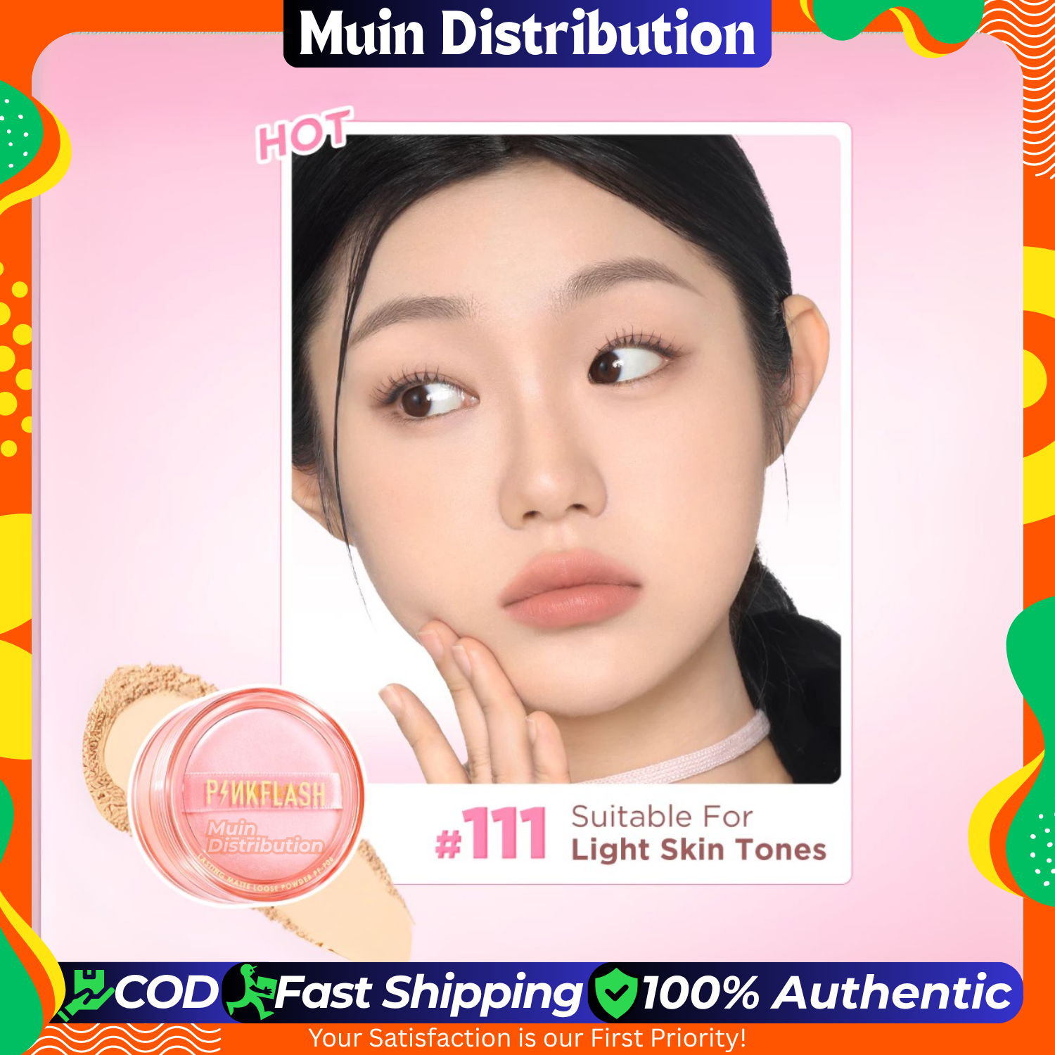 Picture of PinkFlash (Loose Powder) Long Lasting Oil Control Matte Loose powder