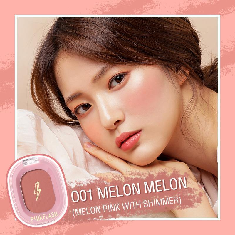 Picture of PinkFlash Soft Pigment Blush #O01 Melon Melon (Melon Pink With Simmer)
