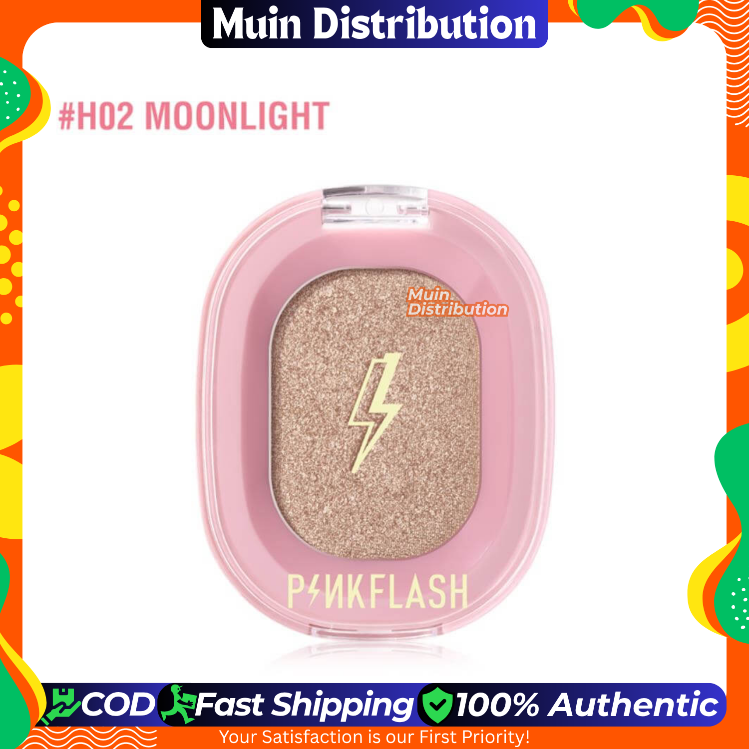 Picture of PinkFlash Highlighter & Contour #H02 (Moonlight) - All Over Face Highlighter & Contour Palette