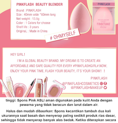 Picture of PinkFlash Oh My Puff Beauty Blander Makeup Sponge