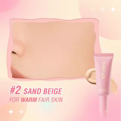 Picture of PinkFlash Foundation #2 Sand beige (Suitable for light to warm) OhMySelf Foundation Weightless Lasting All Day High Coverage Oil Control Matte - 25g