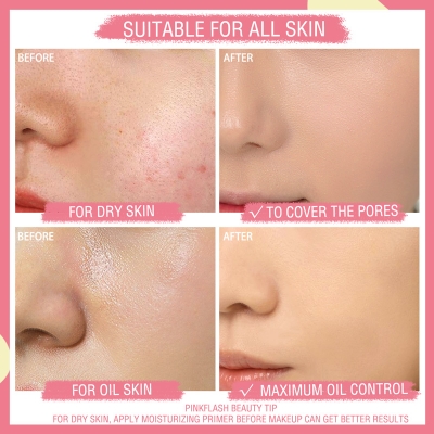 Picture of PinkFlash Foundation #4 Medium peach (Suitable for warm pink) OhMySelf Foundation Weightless Lasting All Day High Coverage Oil Control Matte - 25g