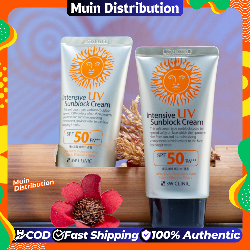 Picture of 3W Clinic Intensive UV Sunblock Cream SPF50 PA+++ 70ml