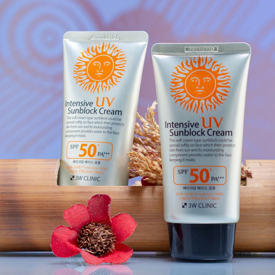 Picture of 3W Clinic Intensive UV Sunblock Cream SPF50 PA+++ 70ml
