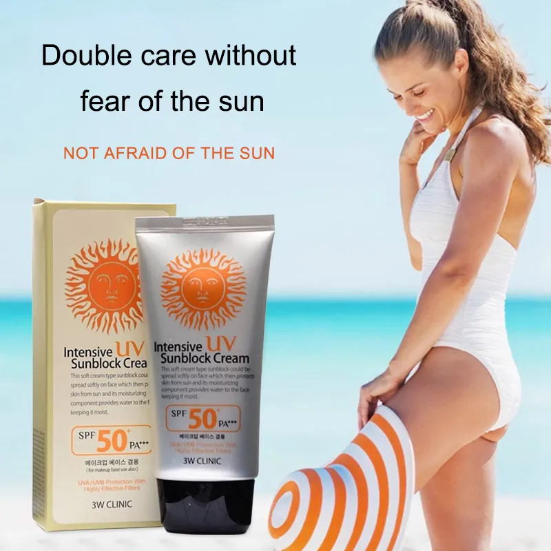 Picture of 3W Clinic Intensive UV Sunblock Cream SPF50 PA+++ 70ml