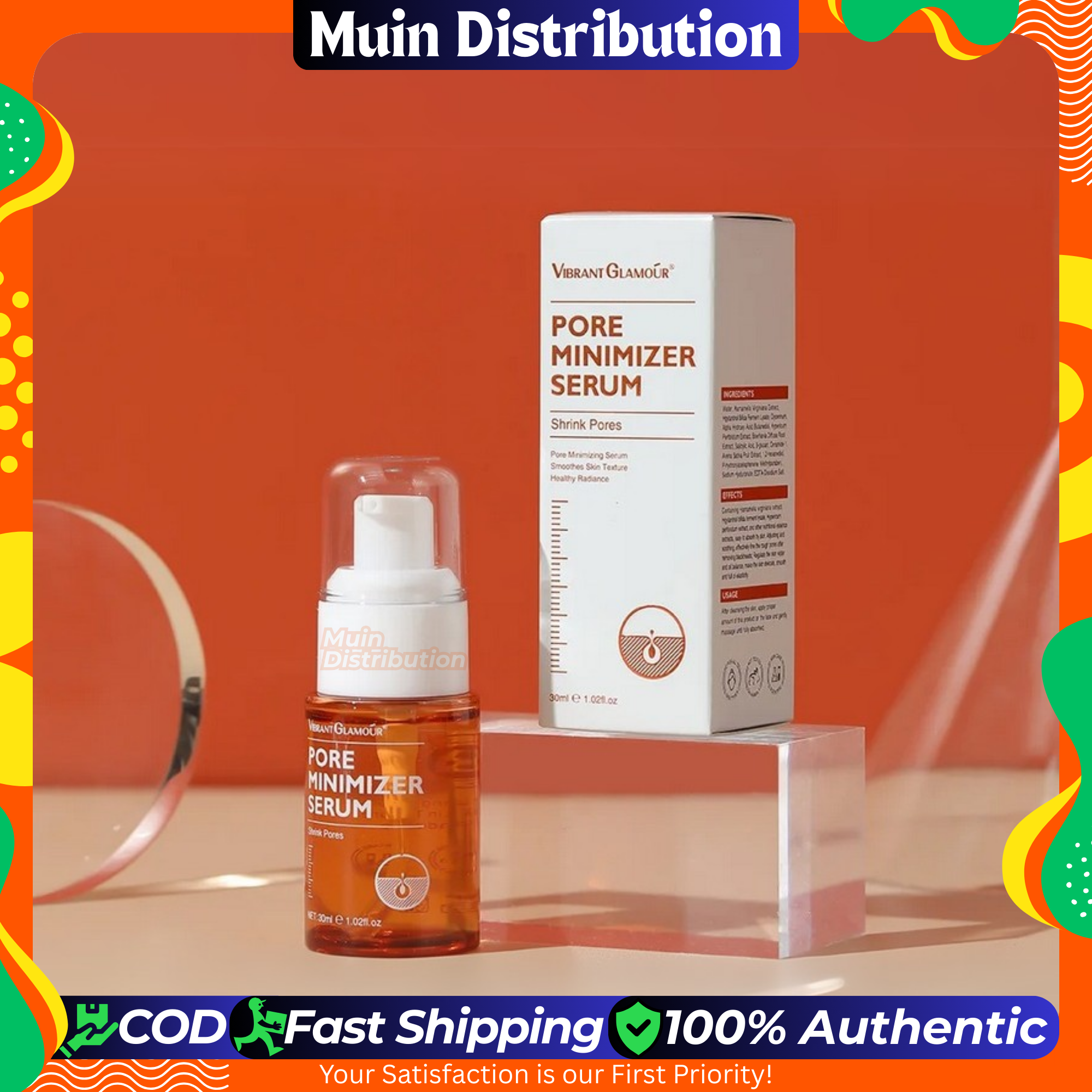 Picture of Vibrant Glamour Shrink Pore Minimizer Serum - 30ml