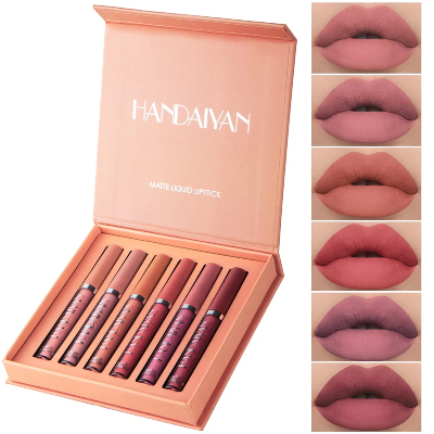 Picture of HANDAIYAN 6 Colors Long Lasting Matte Lipstick Set