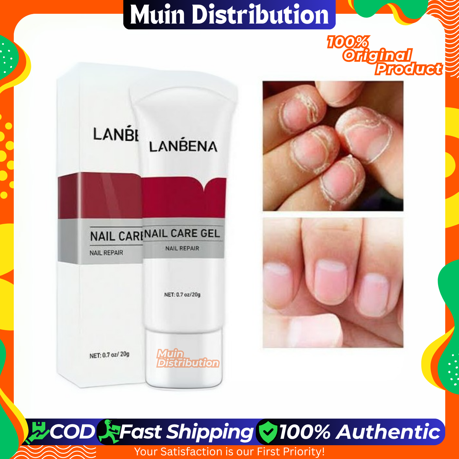 Picture of LANBENA Nail Care Gel - 20g/0.17 oz