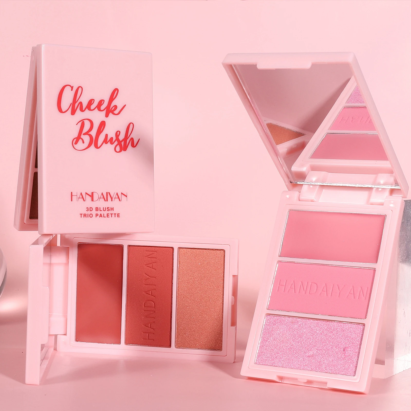 Picture of HANDAIYAN 3 in 1 3D Blush Bronzer Contour Eyeshadow Palette