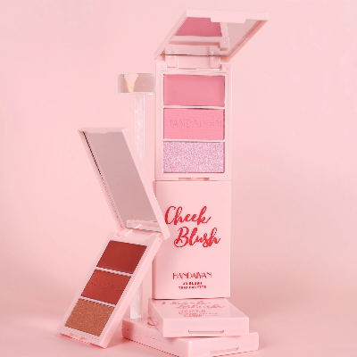 Picture of HANDAIYAN 3 in 1 3D Blush Bronzer Contour Eyeshadow Palette