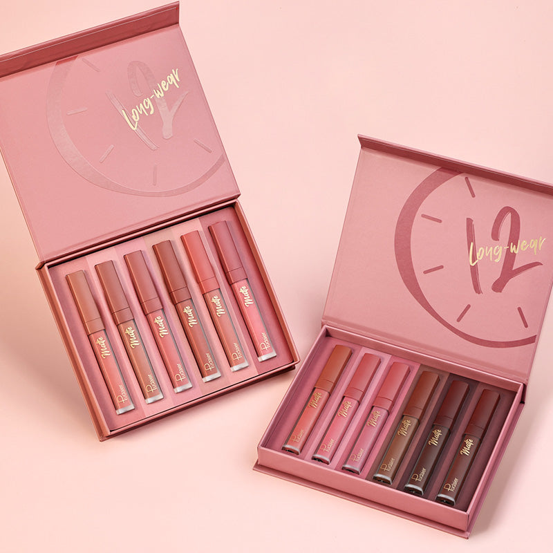 Picture of Pudaier 12 Hours Long Lasting 6 Color Matte Liquid Lipstick Set - Lip Glaze