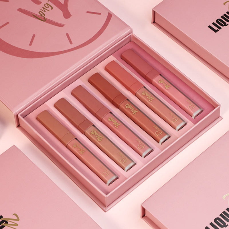 Picture of Pudaier 12 Hours Long Lasting 6 Color Matte Liquid Lipstick Set - Lip Glaze