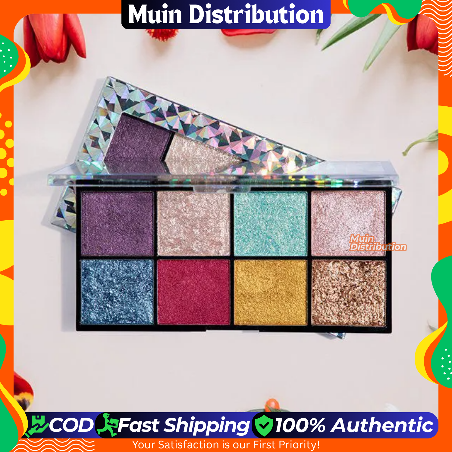 Picture of Technic Hot Foil 8 Color Cream Pigment Eye Shadow Palette - Hot Foil - 30gm