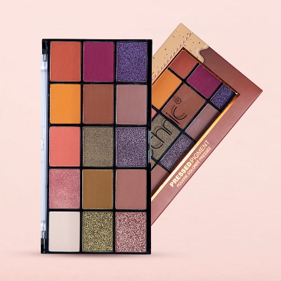 Picture of Technic Cinnamon Swirl 15 Color Pressed Pigment Eye Shadow Palette - Cinnamon Swirl - 30g