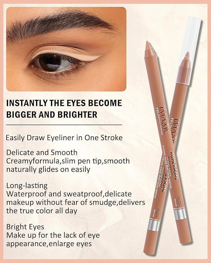 Picture of Imagic Nudee Beige Waterproof Kohl Kajal