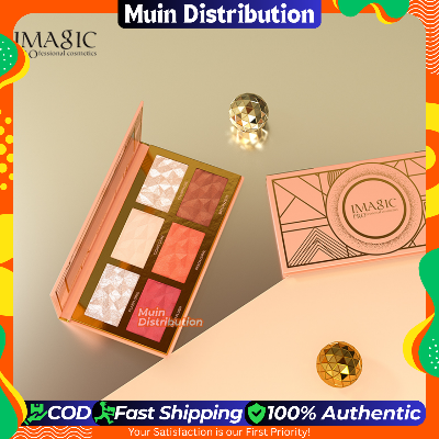 Picture of IMAGIC New 6 Color Hybrid Highlight Blush Palette Rouge Makeup Blush Palet Blush Contour Shadow Facial Cosmetics