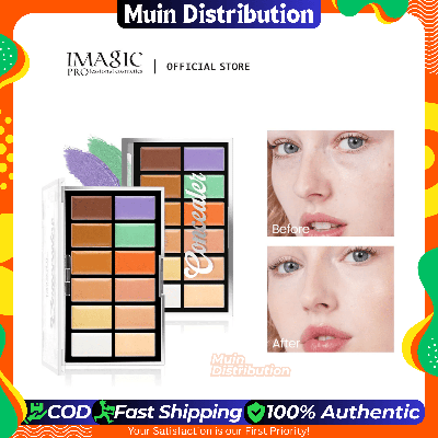 Picture of IMAGIC 12 Color Full Coverage Cream Concealer Palette to Mix and Match for Full Face Concealer Makeup