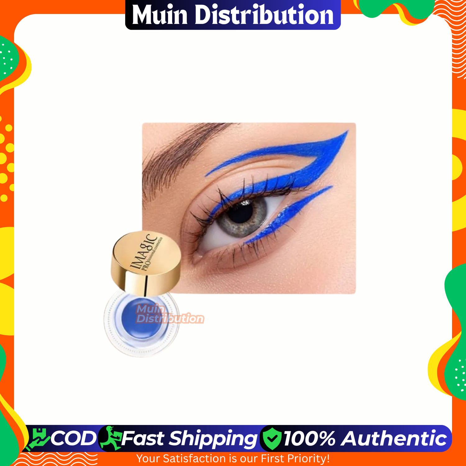 Picture of IMAGIC Waterproof Gel Eyeliner - #E05 Blue