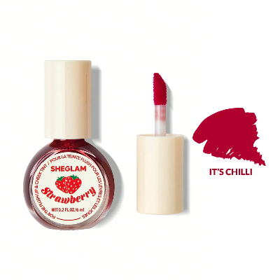 Picture of SHEGLAM - For The Flush Lip & Cheek Tint ● It's Chili (Strawberry)