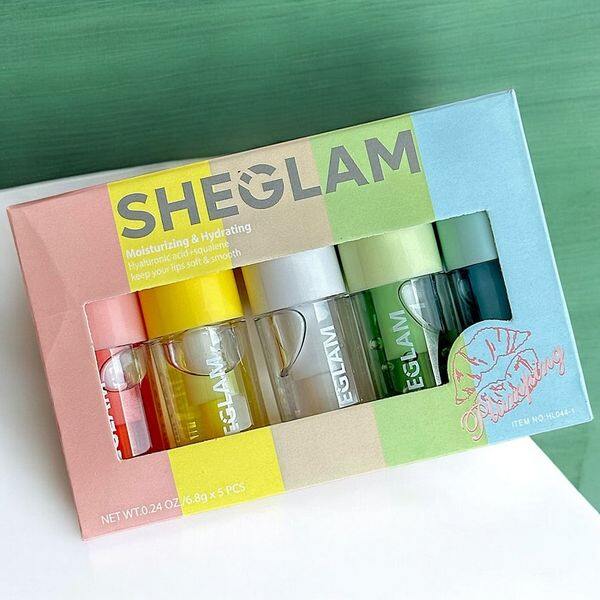 Picture of SHEGLAM Jelly Wow Hydrating Lip Oil set of 5 piece