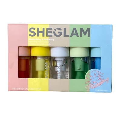 Picture of SHEGLAM Jelly Wow Hydrating Lip Oil set of 5 piece