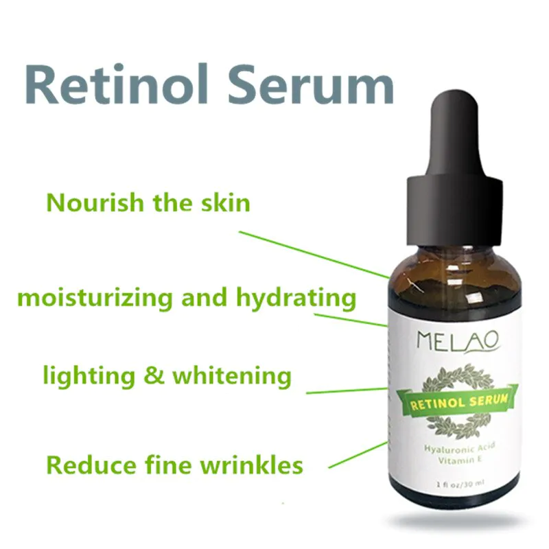 Picture of Melao Retinol Serum with Hyaluronic Acid & Vitamin E Serum - 30ml