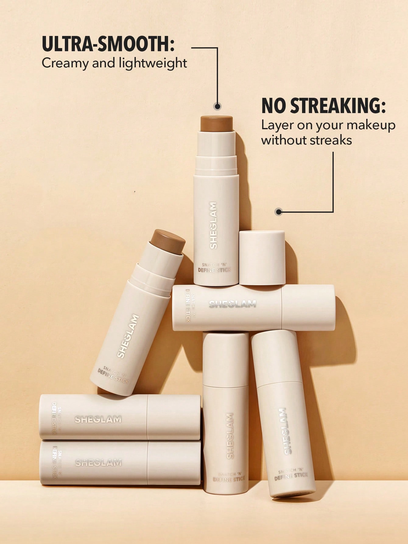 Picture of SHEGLAM Snatch 'n' Define Stick - (Terracotta) - Contour Stick