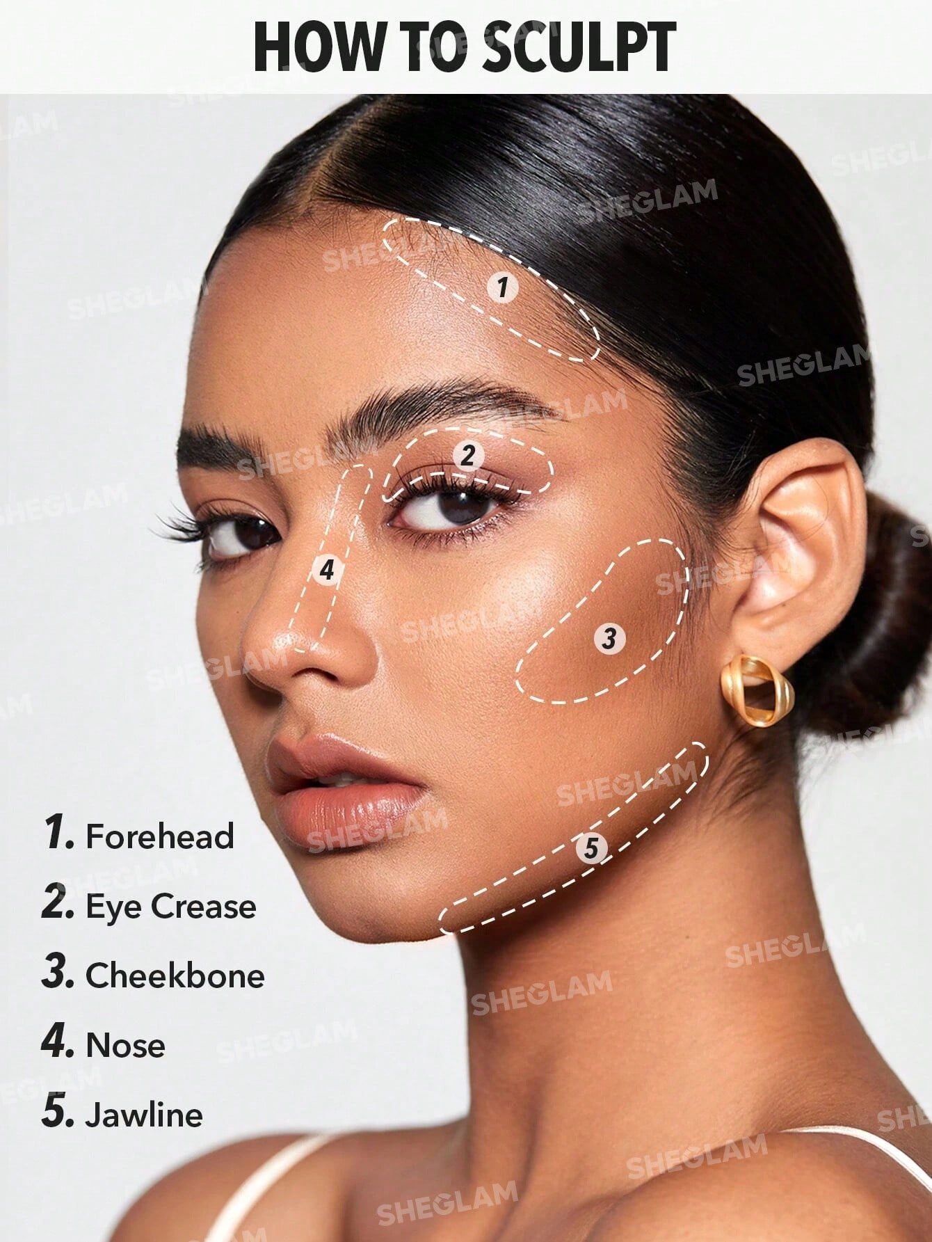 Picture of SHEGLAM Snatch 'n' Define Stick - (Terracotta) - Contour Stick