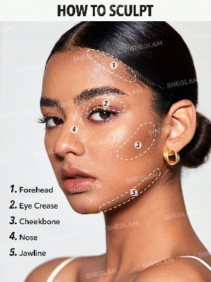 Picture of SHEGLAM Snatch 'n' Define Stick - (Terracotta) - Contour Stick