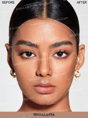 Picture of SHEGLAM Snatch 'n' Define Stick - (Terracotta) - Contour Stick