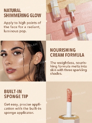 Picture of SHEGLAM Glow Bloom Liquid Highlighter - Vanilla Frost