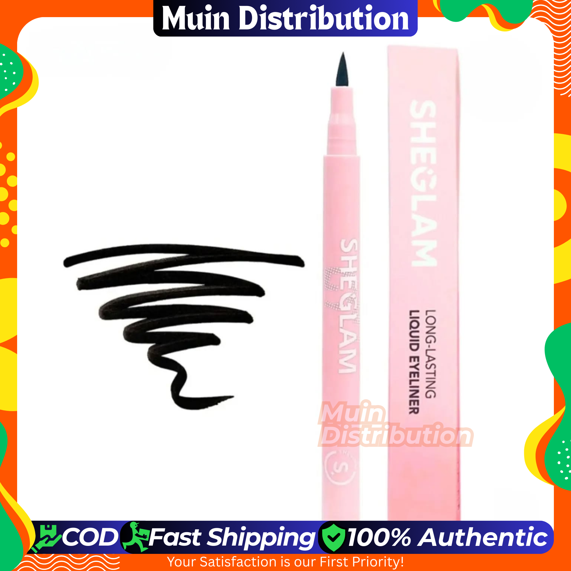 Picture of SHEGLAM Long Lasting Liquid Eyeliner - Black