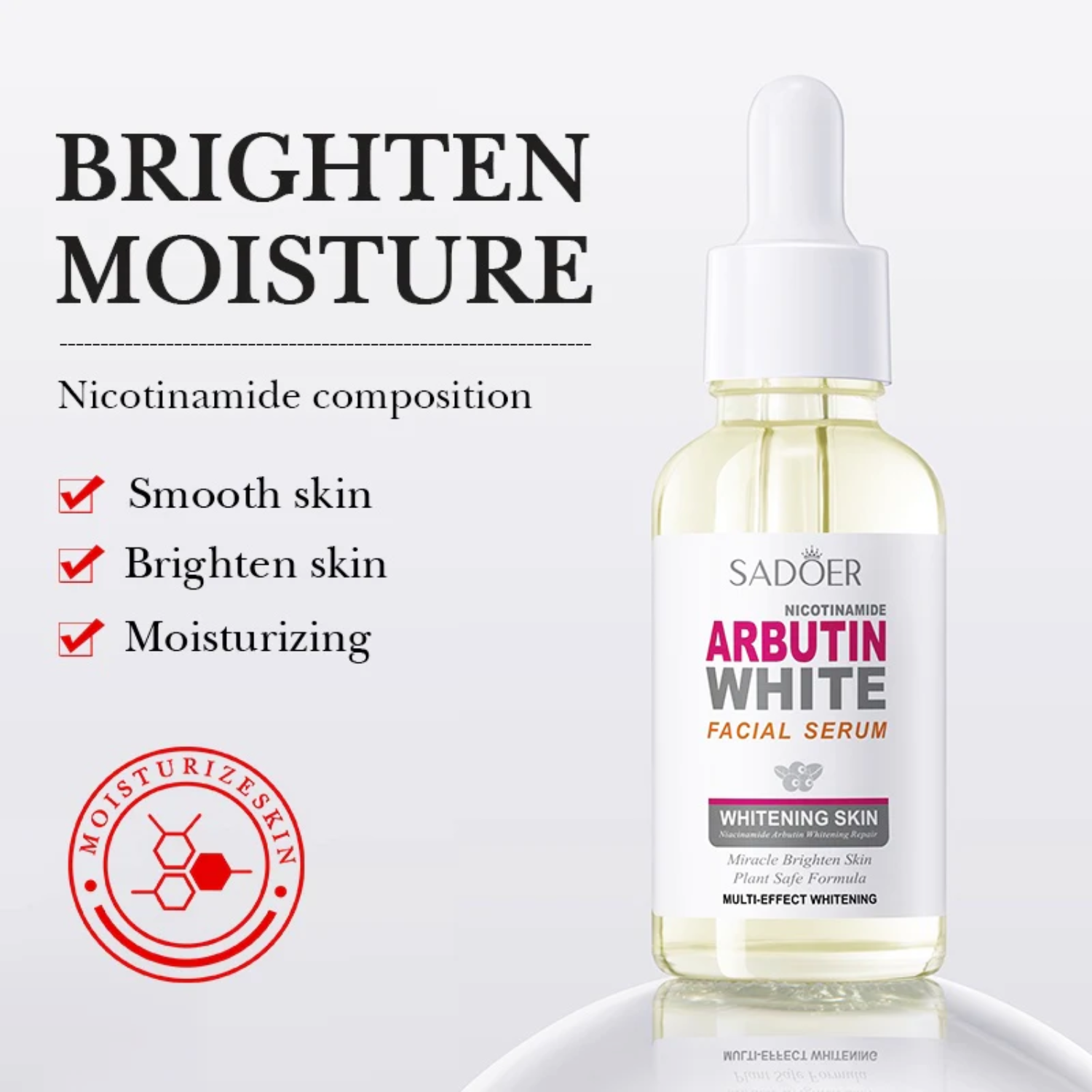 Picture of SADOER Nicotinamide Arbutin Facial Serum 30ml