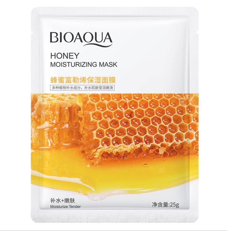 Picture of BIOAQUA Honey Moisturizing Face Mask - Sheet Mask - 1pcs