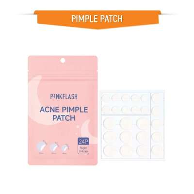 Picture of PinkFlash Acne Pimple Patch for Night (Pack of 24pcs)  - Acne Patch / Acne Care