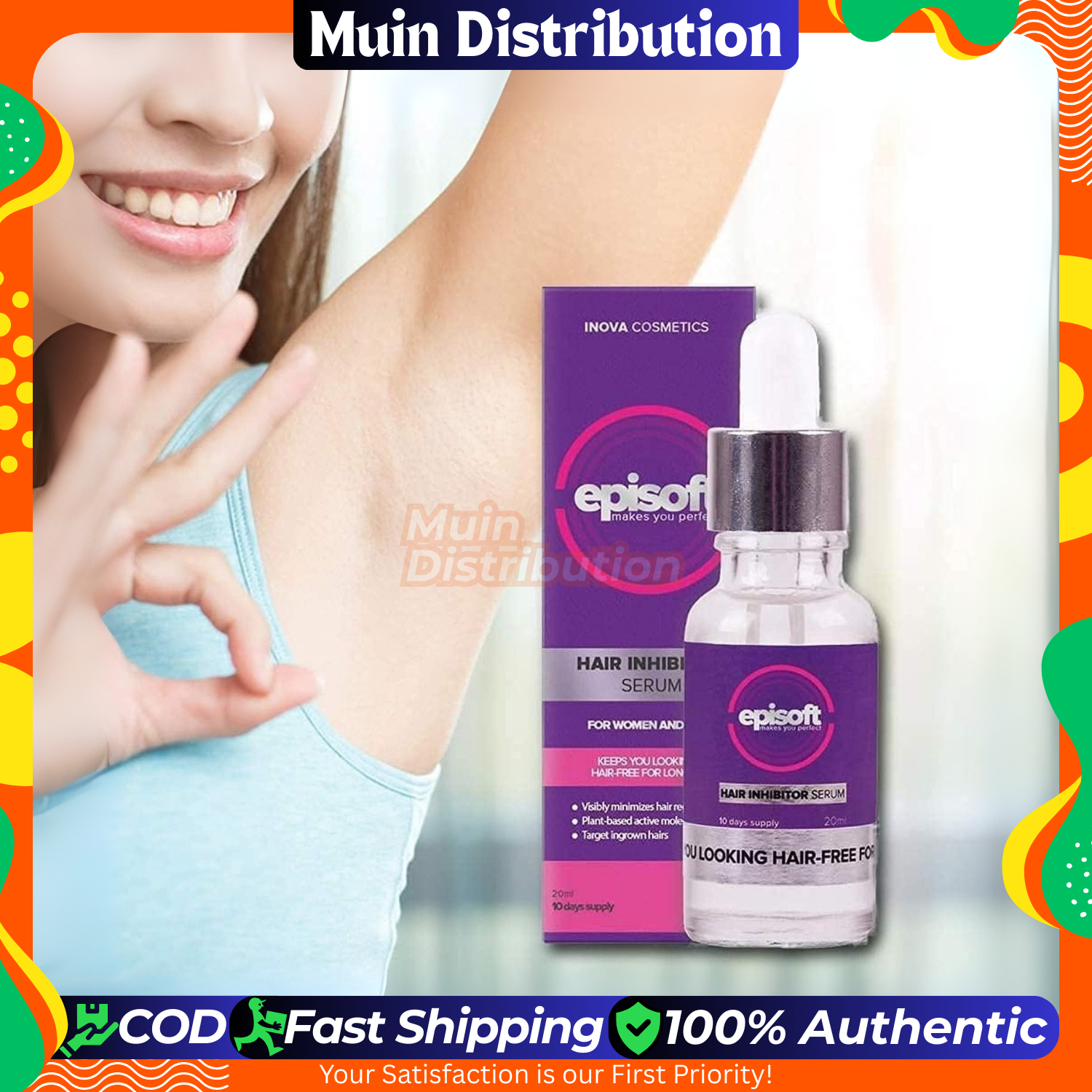 Picture of Episoft Hair Removal Inhibitor Serum - 30ml