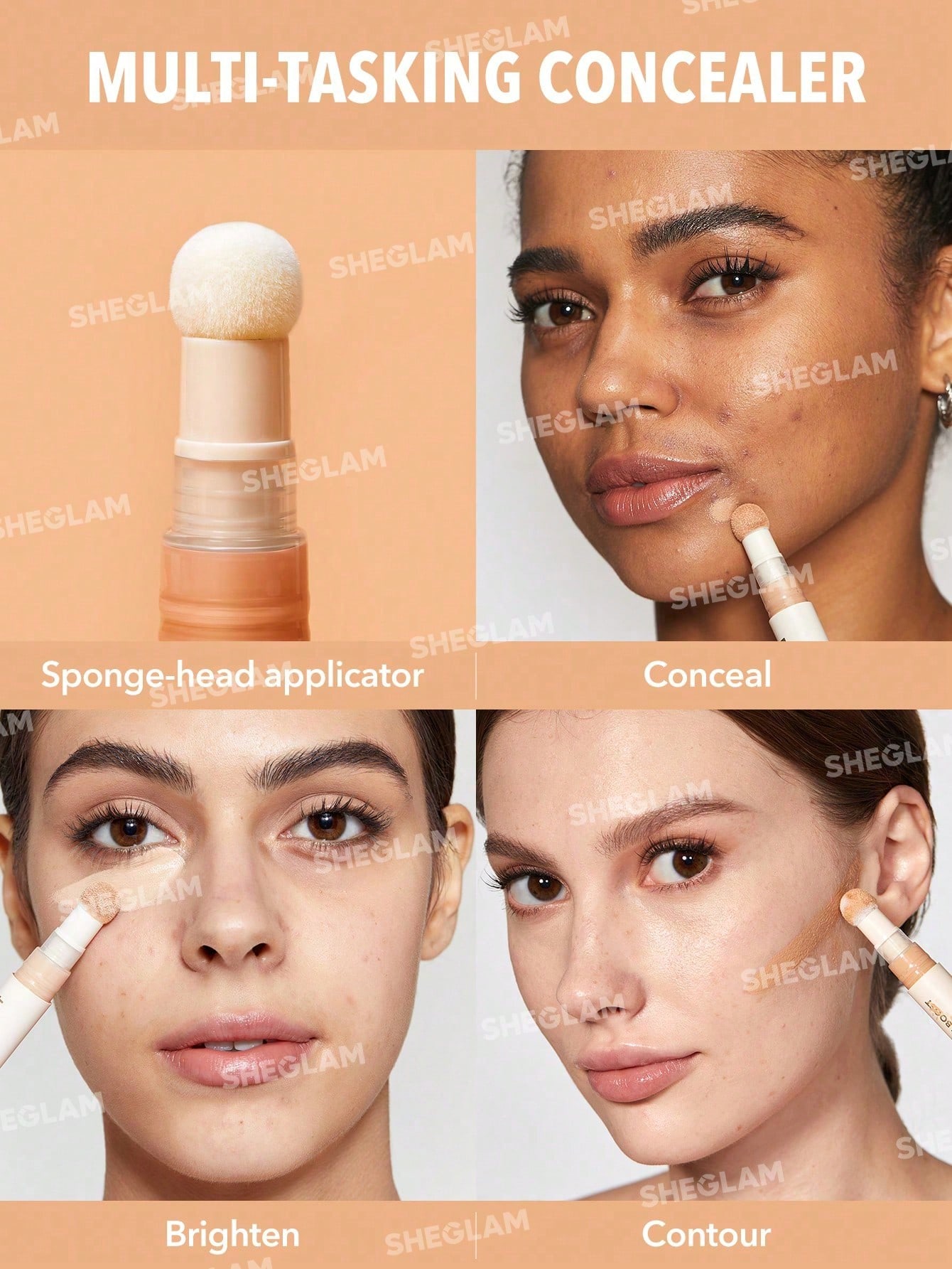 Picture of SHEGLAM Complexion Boost Concealer - (SHELL) for Medium Light Skin
