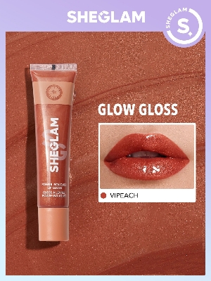 Picture of SHEGLAM Power Bouquet Lip Gloss - VIP PEACH