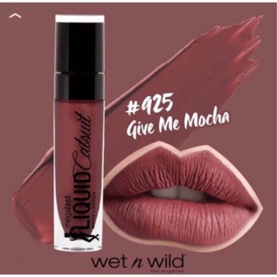 Picture of Wet N Wild Liquid Lipstick - #925B Give Me Mocha
