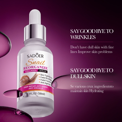 Picture of SADOER Snail Reorganize Collagen Anti-Aging Face Serum - 30ml
