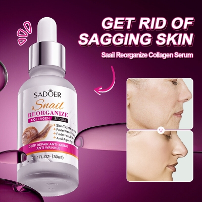 Picture of SADOER Snail Reorganize Collagen Anti-Aging Face Serum - 30ml