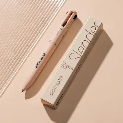 Picture of Beauty Glazed 4 In 1 Makeup Pen - Eyeliner, EyeBrow Lipliner & Highlighter