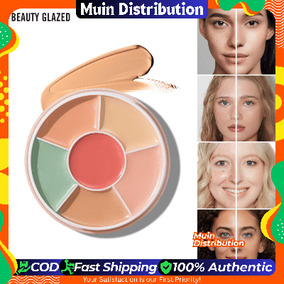 Picture of Beauty Glazed Softly #402 (Six Colors) Full Coverage Cream Concealer Palette