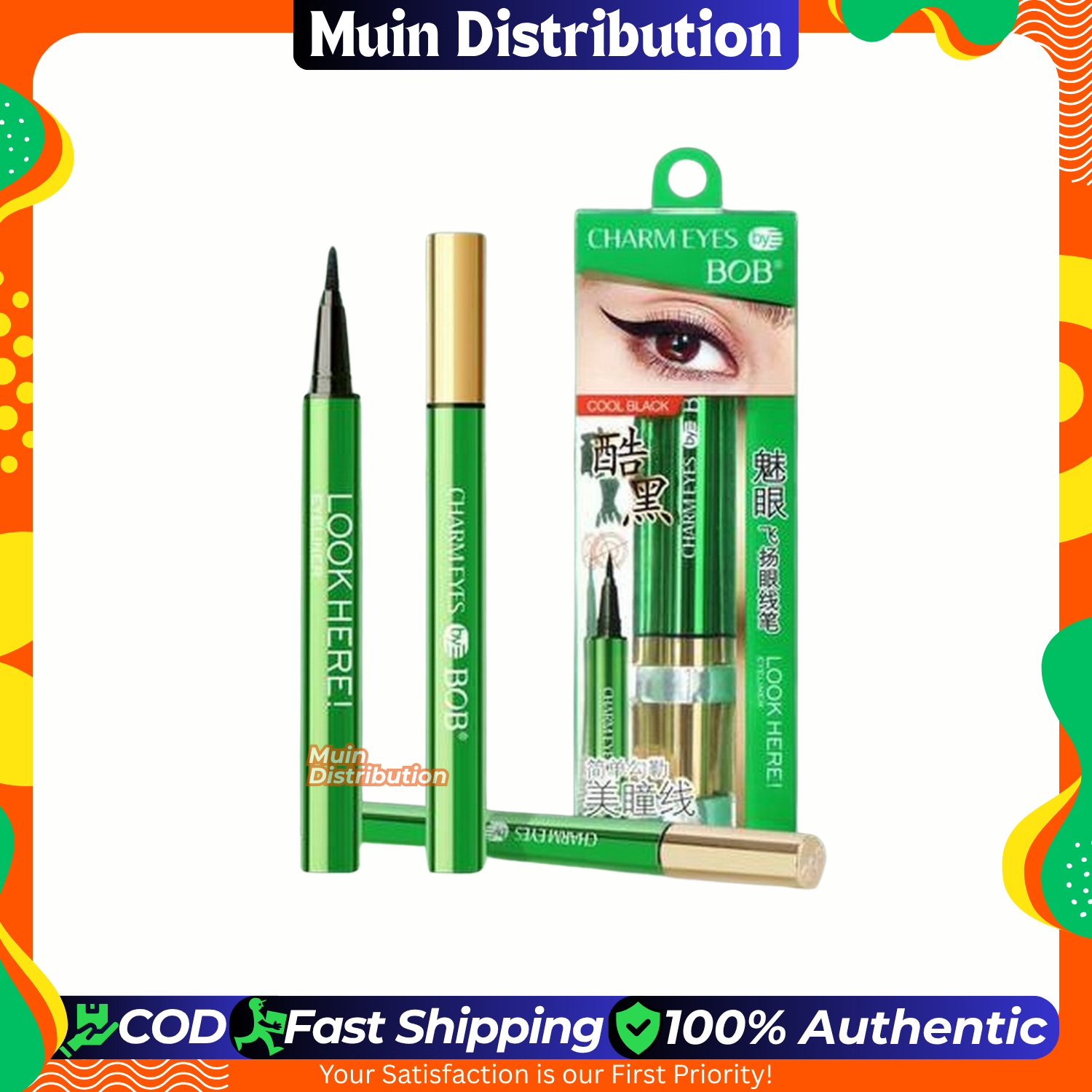 Picture of BOB Look Here Charm Eyes Mascara Black