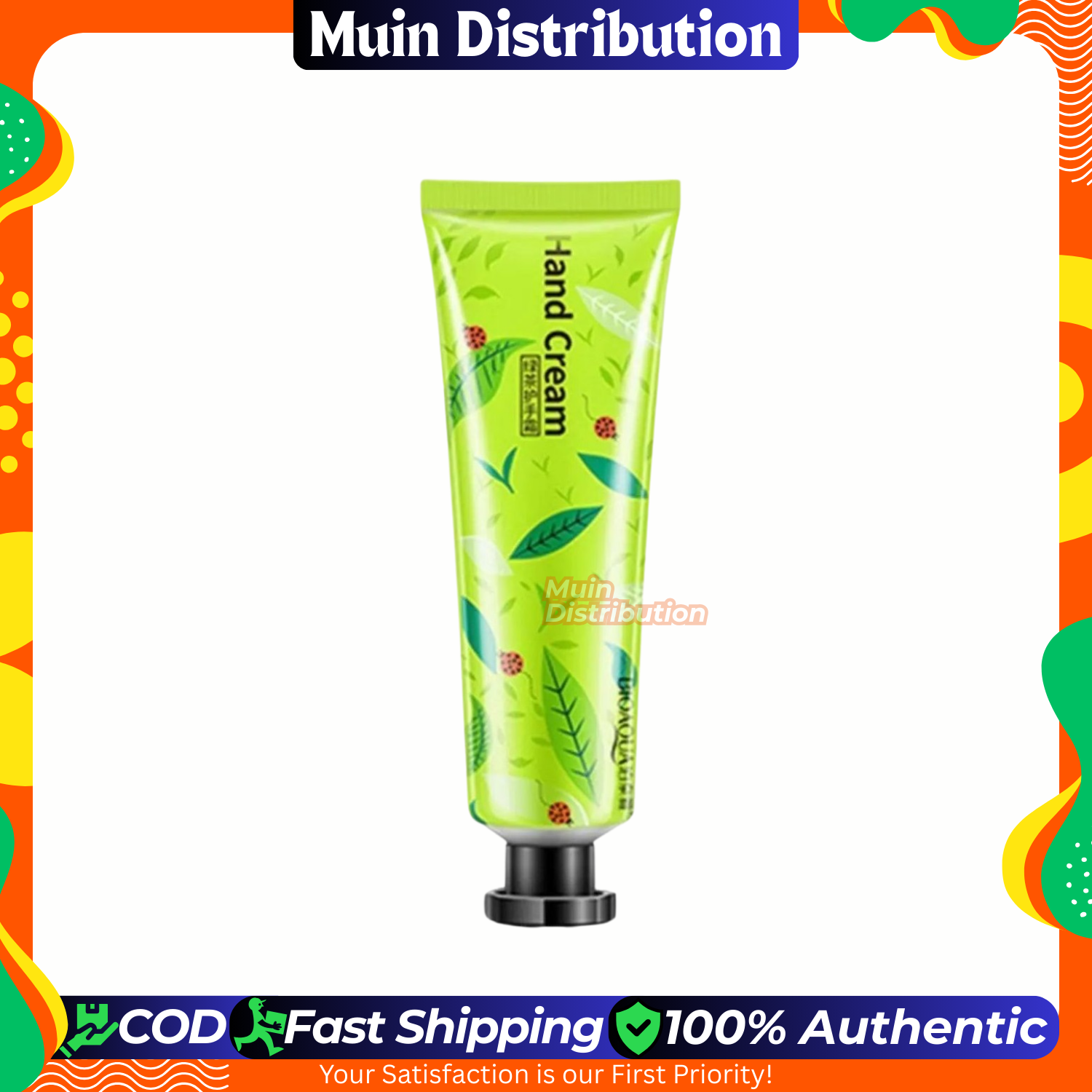 Picture of BIOAQUA Green Tea Moisturizing Smoothing Hand Cream - 30g