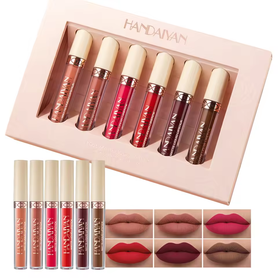 Picture of HANDAIYAN Rose Matte Liquid Lipstick Set of 6 piece