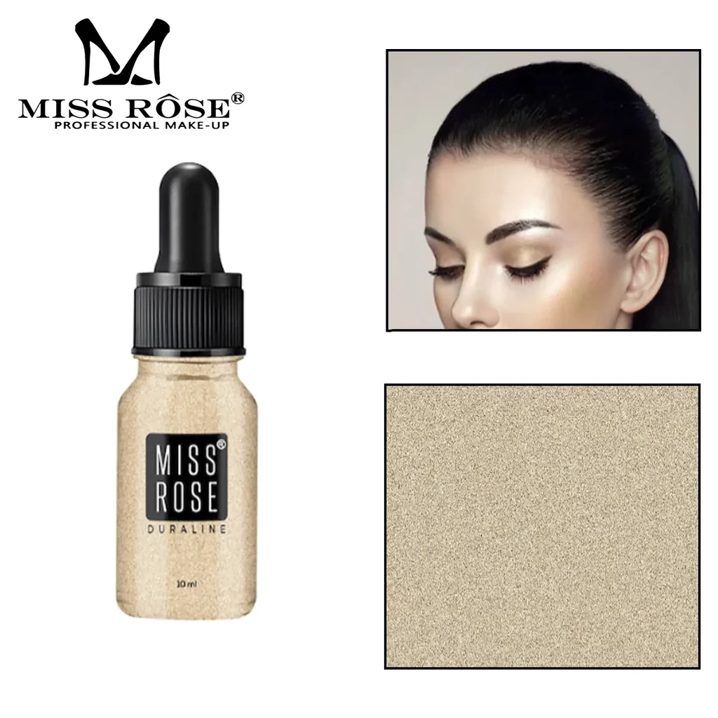 Picture of Miss Rose #04 (Golden) Skin Instant Glow Drop Liquid Highlighter - 10ml