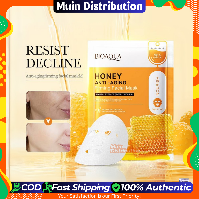 Picture of Bioaqua Honey Anti-Aging Firming Nourish Facial Sheet Mask - 1pcs