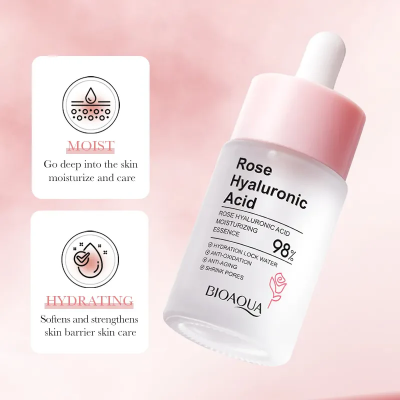 Picture of BIOAQUA Hyaluronic Acid Rose Face Serum - 30ml